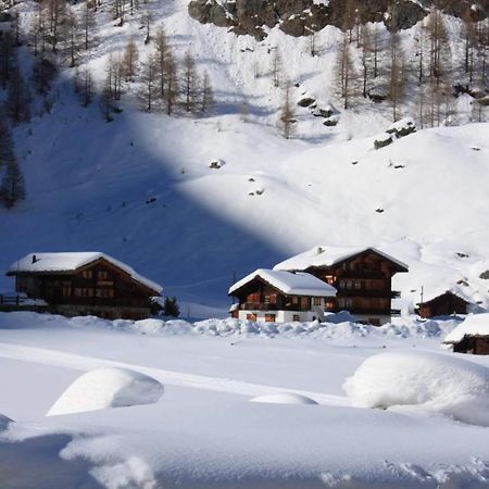 Le Panorama - Appartement à Arolla face aux montagnes à 150m des pistes Evolène Exterior foto