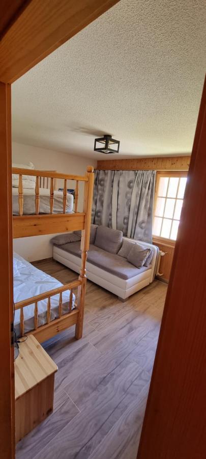Le Panorama - Appartement à Arolla face aux montagnes à 150m des pistes Evolène Exterior foto